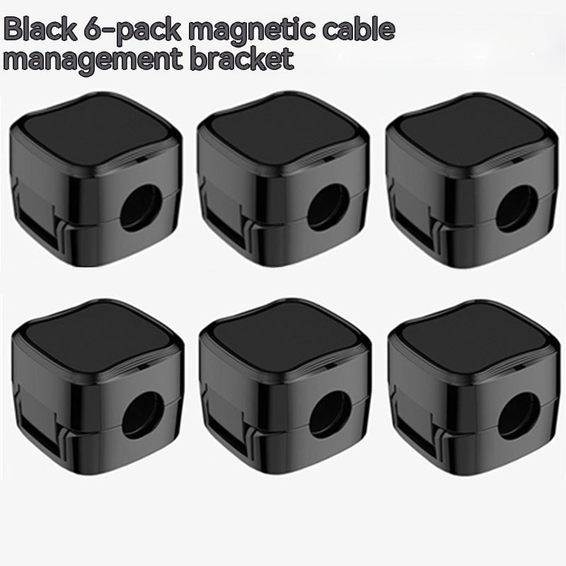 Magnetic Cable Clip Under Desk Cable Management Adjustable Cord Holder Wire Organizer And Cable Management Wire Keeper