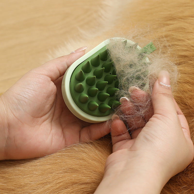 Soft Silicone Pets Hair Remover Comb Handheld Bath Shower Hair Shampoo Massage Brush For Dogs Cats Cleaning Tools Pet Products
